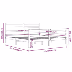 VidaXL 3105028 bed frame - Additional view 5
