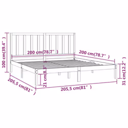 VidaXL 3105184 bed frame - Additional view 5