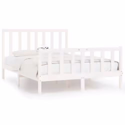VidaXL 3105206, White, 145.5 cm, 195.5 cm, 69.5 cm, 1400 x 1900 mm, 1460 x 40 x 1000 mm