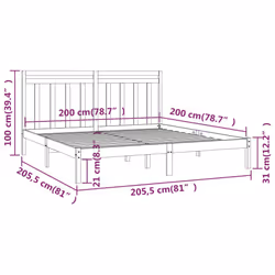 VidaXL 3105272 bed frame - Additional view 5