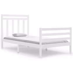 VidaXL 3105306, White, 105.5 cm, 2.06 m, 69.5 cm, 1000 x 2000 mm, 1060 x 40 x 1000 mm