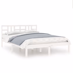 VidaXL 3105381, White, 140.5 cm, 195.5 cm, 31 cm, 1350 x 1900 mm, 1410 x 40 x 1000 mm