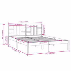 VidaXL 3105389 bed frame - Additional view 5