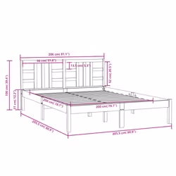 VidaXL 3105427 bed frame - Additional view 6