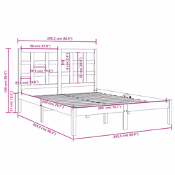VidaXL 3105494 bed frame - Additional view 6