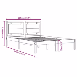 VidaXL 3105559 bed frame - Additional view 6