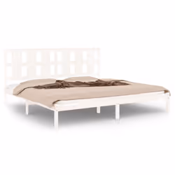 VidaXL 3105621, White, 2.06 m, 2.06 m, 100 cm, 2000 x 2000 mm, 2055 x 40 x 1000 mm