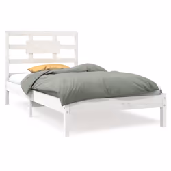 VidaXL 3105656, White, 105.5 cm, 2.06 m, 100 cm, 1000 x 2000 mm, 1055 x 40 x 1000 mm
