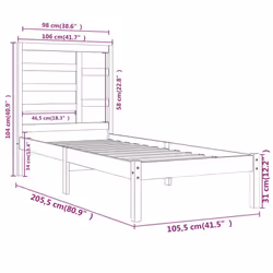 VidaXL 3105786 bed frame - Additional view 6