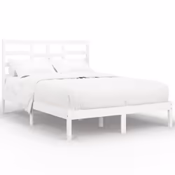 VidaXL 3105806, White, 166 cm, 2.06 m, 104 cm, 1600 x 2000 mm, 1660 x 40 x 1040 mm