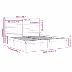 VidaXL 3105817 bed frame - Additional view 6