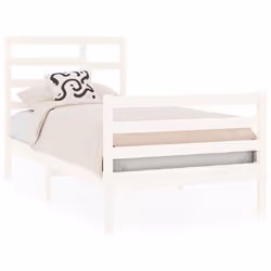 VidaXL 3105846, White, 96 cm, 2.06 m, 104 cm, 900 x 2000 mm, 960 x 40 x 1040 mm