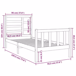 VidaXL 3105891 bed frame - Additional view 6