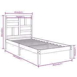 VidaXL 3105910 bed frame - Additional view 6