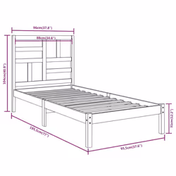 VidaXL 3105915 bed frame - Additional view 6
