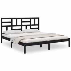 VidaXL 3105974, Black, 2.06 m, 2.06 m, 104 cm, 2000 x 2000 mm, 2060 x 40 x 1040 mm