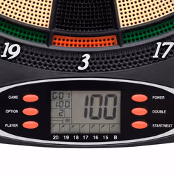 vidaXL Electric Dartboard with Darts Black Polypropylene Dart Target Game - Additional view 5