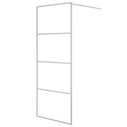 vidaXL Walk-in Shower Wall ESG Glass Shower Cubicle Multi Colours/Sizes/Models - 80 x 195 cm