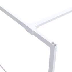 vidaXL Walk-in Shower Wall ESG Glass Shower Cubicle Multi Colours/Sizes/Models - 100 x 195 cm - Additional view 5