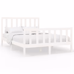 VidaXL 3106684, White, 146 cm, 195.5 cm, 69.5 cm, 1400 x 1900 mm, 1460 x 40 x 1000 mm