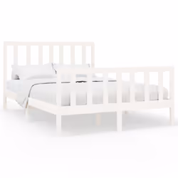 VidaXL 3106704, White, 146 cm, 2.06 m, 69.5 cm, 1400 x 2000 mm, 1460 x 40 x 1000 mm