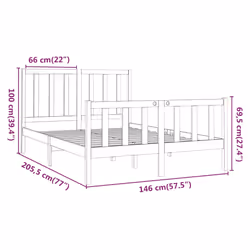 VidaXL 3106727 bed frame - Additional view 5