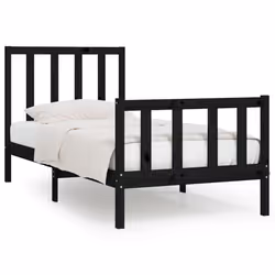 VidaXL 3106827, Black, 106 cm, 2.06 m, 100 cm, 1000 x 2000 mm, 1060 x 40 x 1000 mm