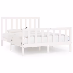 VidaXL 3106844, White, 166 cm, 2.06 m, 100 cm, 1600 x 2000 mm, 1660 x 40 x 1000 mm