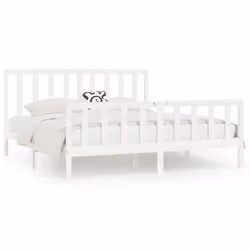 VidaXL 3106854, White, 2.06 m, 2.06 m, 100 cm, 2000 x 2000 mm, 2060 x 40 x 1000 mm