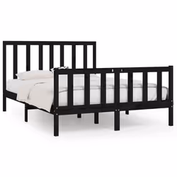 VidaXL 3106857, Black, 2.06 m, 2.06 m, 100 cm, 2000 x 2000 mm, 2060 x 40 x 1000 mm