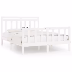 VidaXL 3107034, White, 156 cm, 2.06 m, 100 cm, 1500 x 2000 mm, 1560 x 40 x 1000 mm