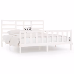 VidaXL 3107634, White, 2.06 m, 2.06 m, 104 cm, 2000 x 2000 mm, 2060 x 40 x 1040 mm