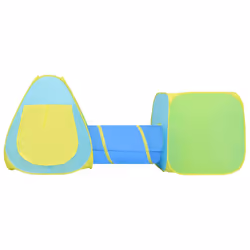 vidaXL Children Play Tent with 350 Balls Multicolour Play House Game Tent