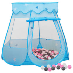 vidaXL Children Play Tent with 250 Balls Play House Game Tent Multi Colours - multicolour 2