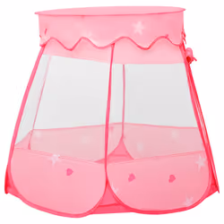 vidaXL Children Play Tent with 250 Balls Play House Game Tent Multi Colours - multicolour
