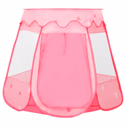 vidaXL Children Play Tent with 250 Balls Play House Game Tent Multi Colours - multicolour 2 - Additional view 4