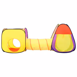 vidaXL Children Play Tent with 250 Balls Toy Play House Tent Multi Colours - multicolour - Additional view 4