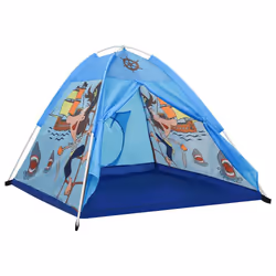 vidaXL Children Play Tent with 250 Balls Kids Play House Tent Multi Colours - multicolour