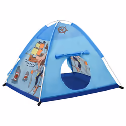 vidaXL Children Play Tent with 250 Balls Kids Play House Tent Multi Colours - multicolour 1 - Additional view 4