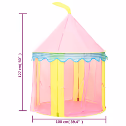 vidaXL Children Play Tent with 250 Balls Kids Play House Tent Multi Colours - multicolour 1