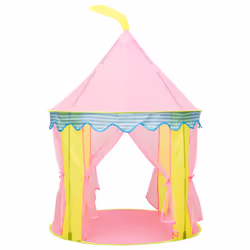 vidaXL Children Play Tent with 250 Balls Kids Play House Tent Multi Colours - multicolour 1 - Additional view 4