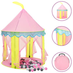 vidaXL Children Play Tent with 250 Balls Kids Play House Tent Multi Colours - multicolour 2