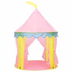 vidaXL Children Play Tent with 250 Balls Kids Play House Tent Multi Colours - multicolour 2 - Additional view 4