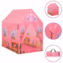 vidaXL Children Play Tent with 250 Balls Kids Play House Tent Multi Colours - multicolour