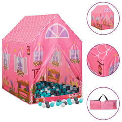 vidaXL Children Play Tent with 250 Balls Kids Play House Tent Multi Colours - multicolour 1