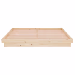 vidaXL Solid Wood Pine Bed Frame Wooden Home Platform Bed Multi Colours/Sizes - brown, 180 x 200 cm - Additional view 5
