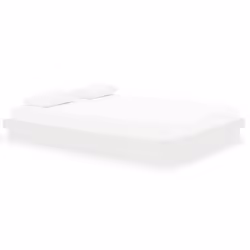 VidaXL 819928, White, 2.04 m, 2.04 m, 21 cm, 2000 x 2000 mm, 1 pc(s)