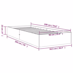 VidaXL 820067 bed frame - Additional view 8