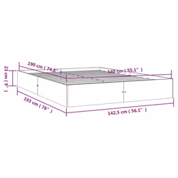 VidaXL 820082 bed frame - Additional view 8