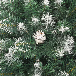 vidaXL Artificial Christmas Tree with Stand Xmas Tree Christmas Decoration PVC - without led, 150 cm - Additional view 5